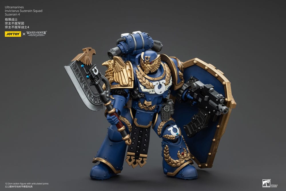 Warhammer The Horus Heresy Actionfigur 1/18 Ultramarines Invictarus Suzerain Squad Suzerain 4 12 cm    - Versand: 5-7 Tage nach Bestellung