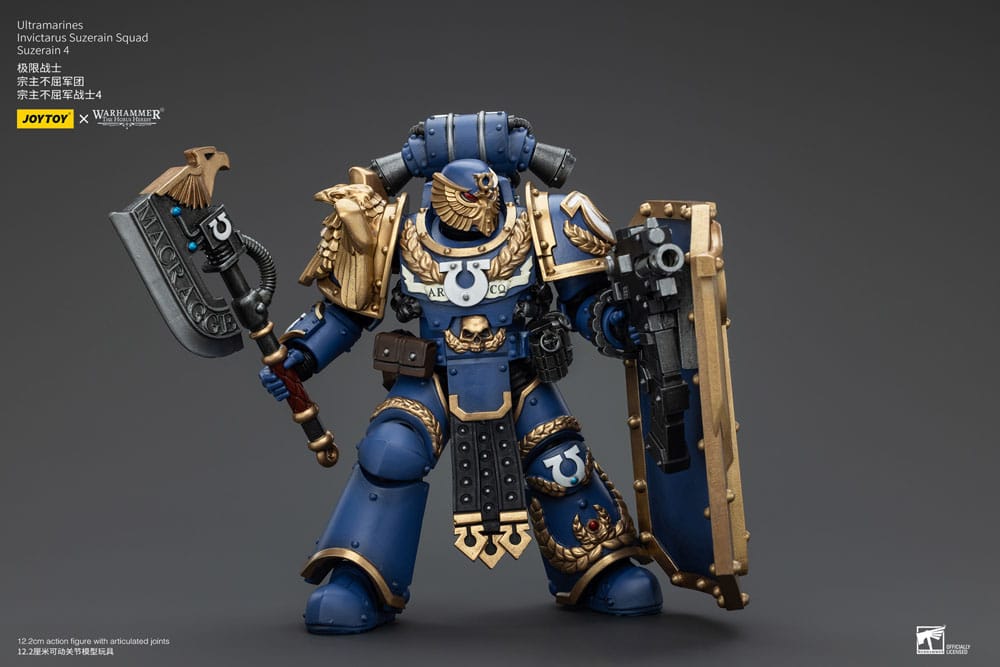 Warhammer The Horus Heresy Actionfigur 1/18 Ultramarines Invictarus Suzerain Squad Suzerain 4 12 cm    - Versand: 5-7 Tage nach Bestellung