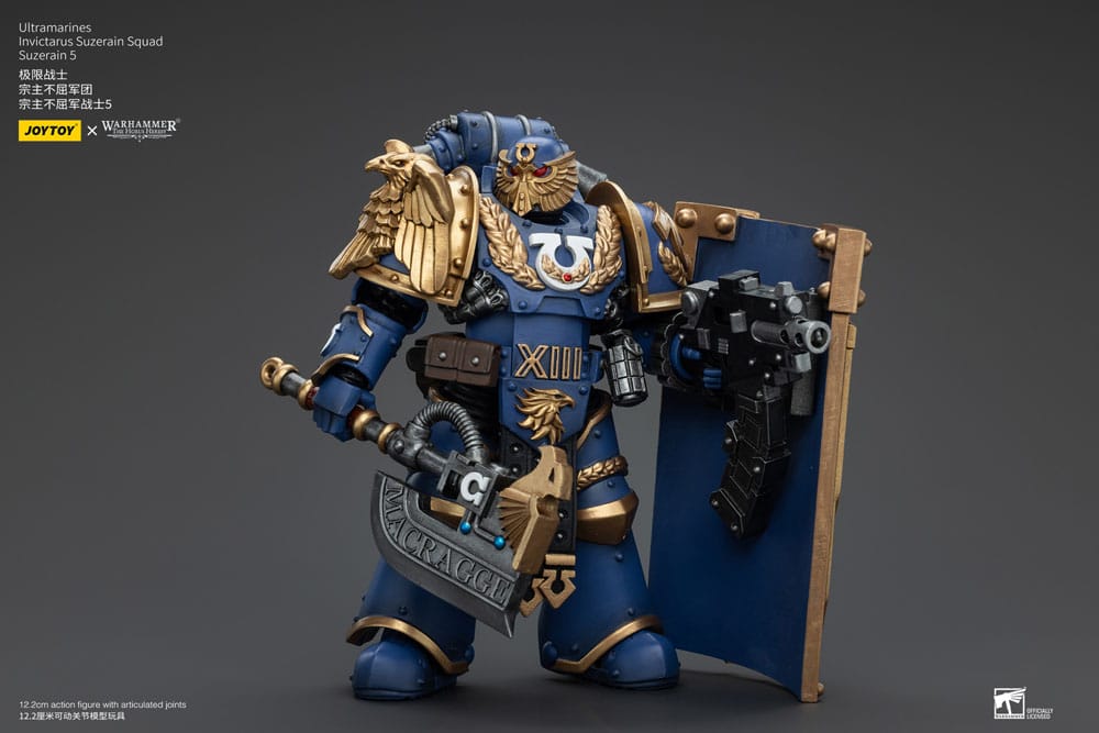 Warhammer The Horus Heresy Actionfigur 1/18 Ultramarines Invictarus Suzerain Squad Suzerain 5 12 cm    - Versand: 5-7 Tage nach Bestellung