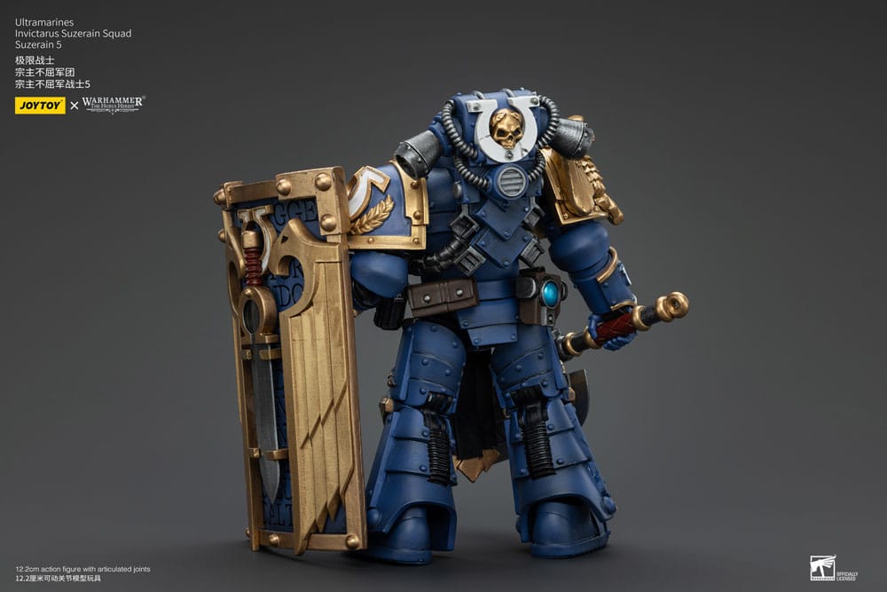 Warhammer The Horus Heresy Actionfigur 1/18 Ultramarines Invictarus Suzerain Squad Suzerain 5 12 cm    - Versand: 5-7 Tage nach Bestellung