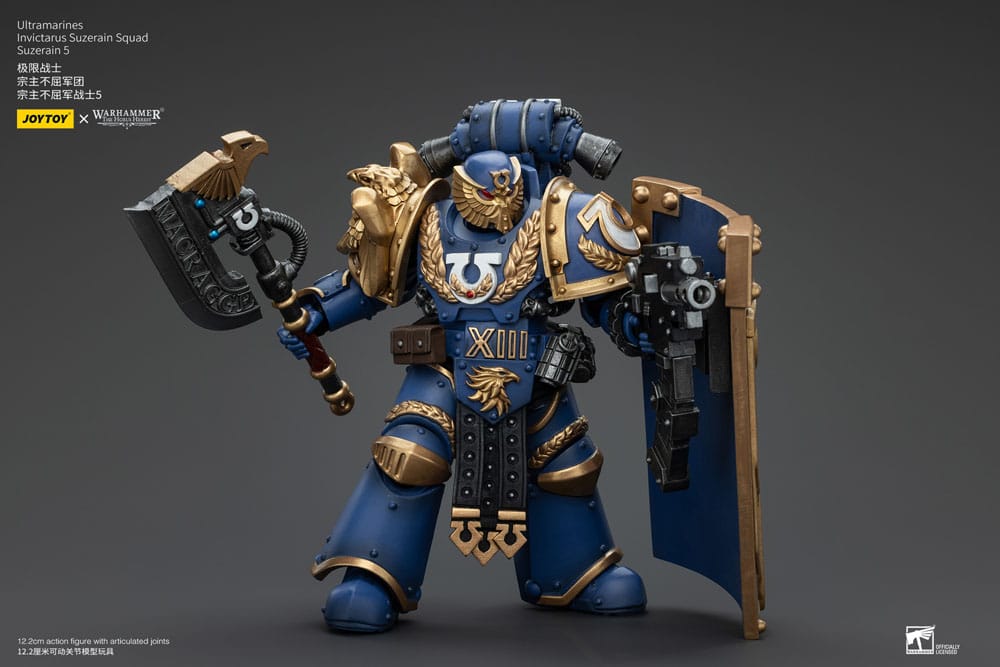 Warhammer The Horus Heresy Actionfigur 1/18 Ultramarines Invictarus Suzerain Squad Suzerain 5 12 cm    - Versand: 5-7 Tage nach Bestellung