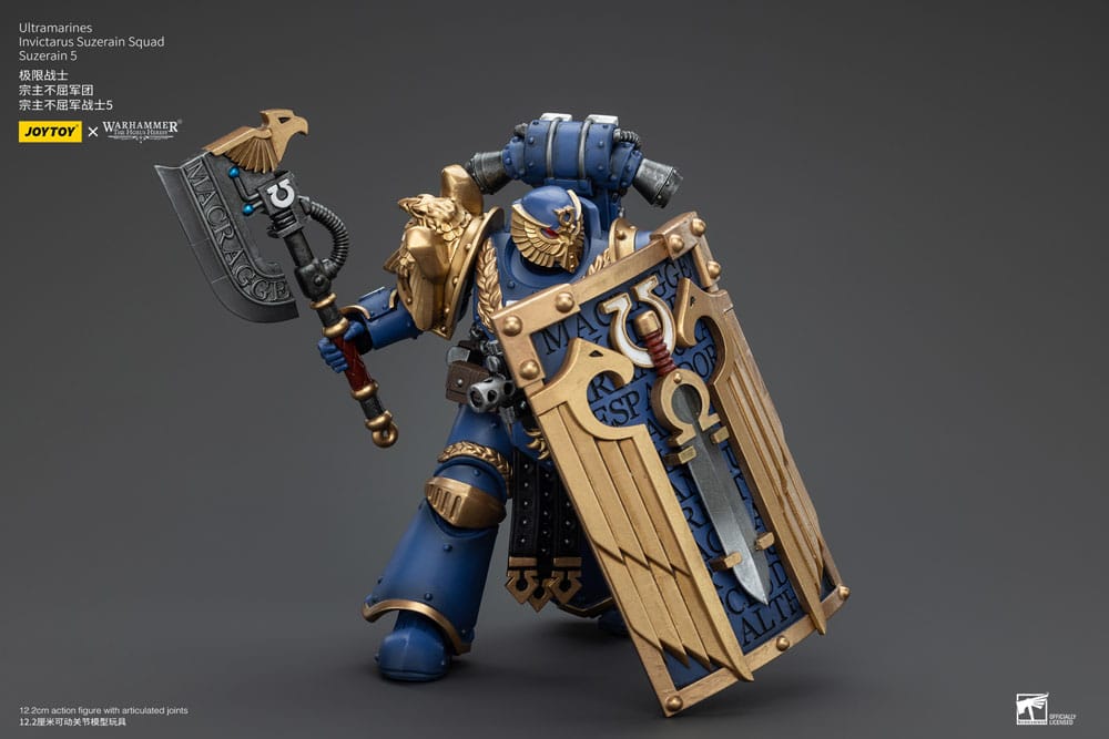 Warhammer The Horus Heresy Actionfigur 1/18 Ultramarines Invictarus Suzerain Squad Suzerain 5 12 cm    - Versand: 5-7 Tage nach Bestellung