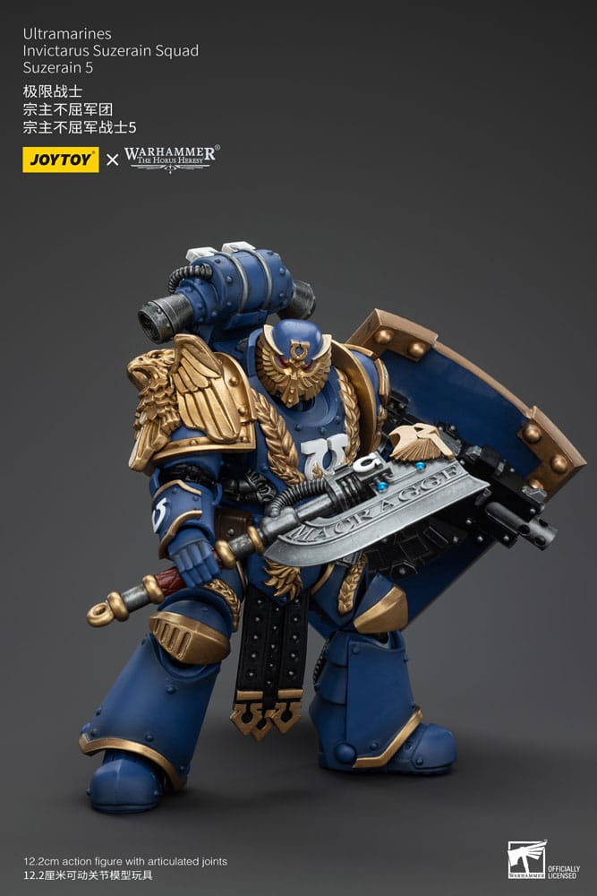 Warhammer The Horus Heresy Actionfigur 1/18 Ultramarines Invictarus Suzerain Squad Suzerain 5 12 cm    - Versand: 5-7 Tage nach Bestellung