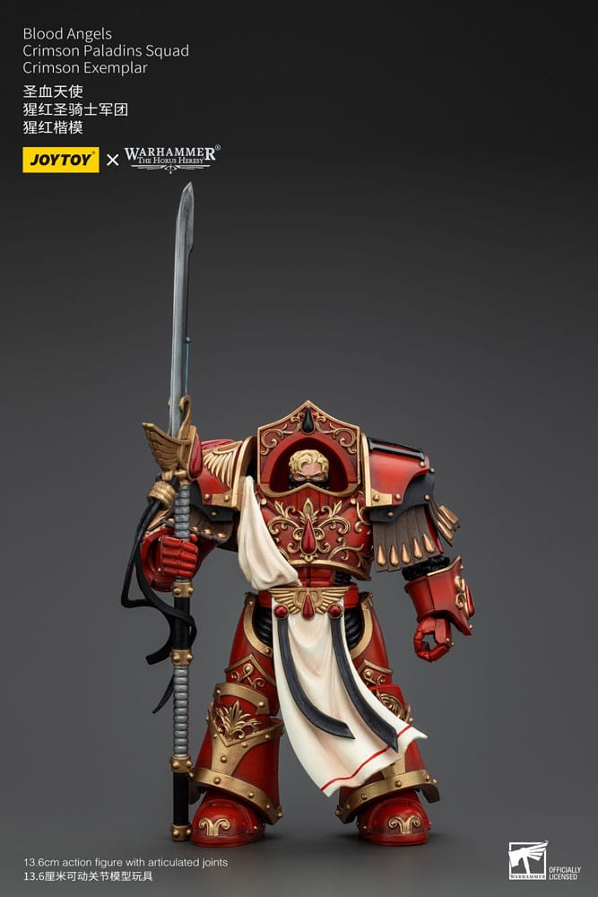 Warhammer The Horus Heresy Actionfigur 1/18 Blood Angels Crimson Paladins Squad Crimson Exemplar 14 cm    - Versand: 5-7 Tage nach Bestellung