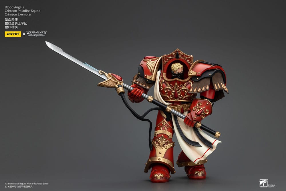 Warhammer The Horus Heresy Actionfigur 1/18 Blood Angels Crimson Paladins Squad Crimson Exemplar 14 cm    - Versand: 5-7 Tage nach Bestellung
