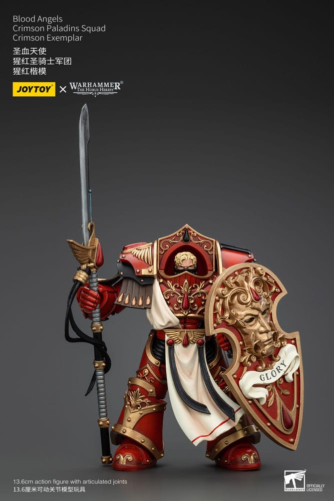 Warhammer The Horus Heresy Actionfigur 1/18 Blood Angels Crimson Paladins Squad Crimson Exemplar 14 cm    - Versand: 5-7 Tage nach Bestellung