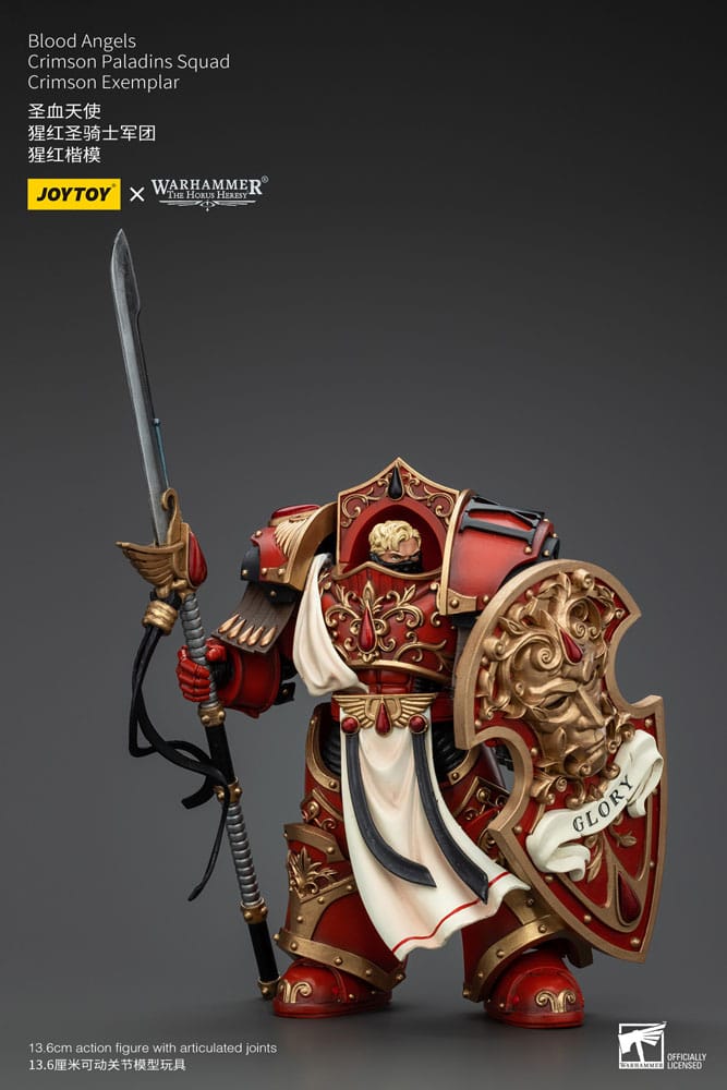 Warhammer The Horus Heresy Actionfigur 1/18 Blood Angels Crimson Paladins Squad Crimson Exemplar 14 cm    - Versand: 5-7 Tage nach Bestellung