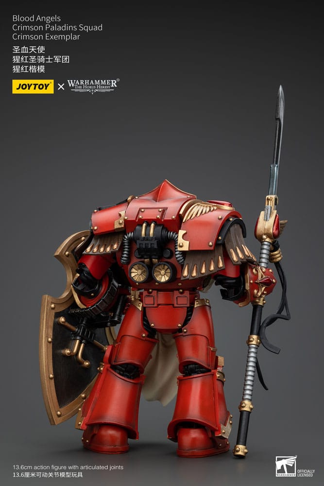 Warhammer The Horus Heresy Actionfigur 1/18 Blood Angels Crimson Paladins Squad Crimson Exemplar 14 cm    - Versand: 5-7 Tage nach Bestellung