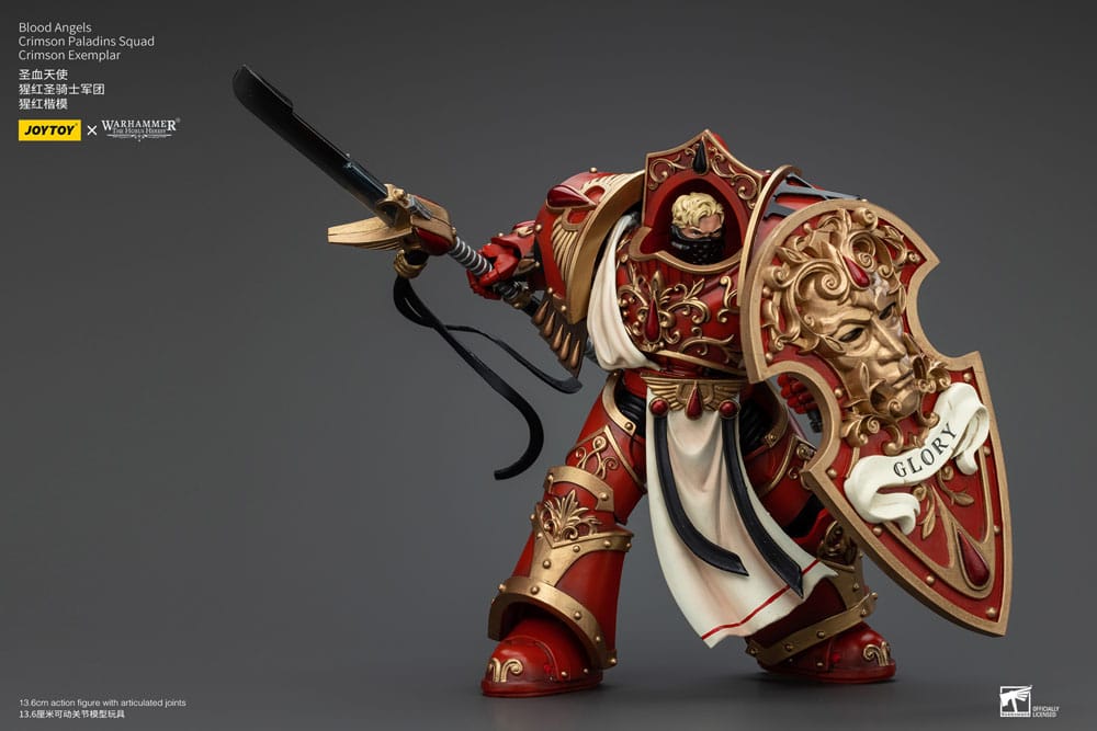 Warhammer The Horus Heresy Actionfigur 1/18 Blood Angels Crimson Paladins Squad Crimson Exemplar 14 cm    - Versand: 5-7 Tage nach Bestellung