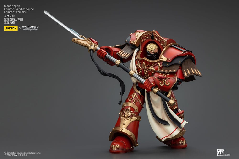 Warhammer The Horus Heresy Actionfigur 1/18 Blood Angels Crimson Paladins Squad Crimson Exemplar 14 cm    - Versand: 5-7 Tage nach Bestellung