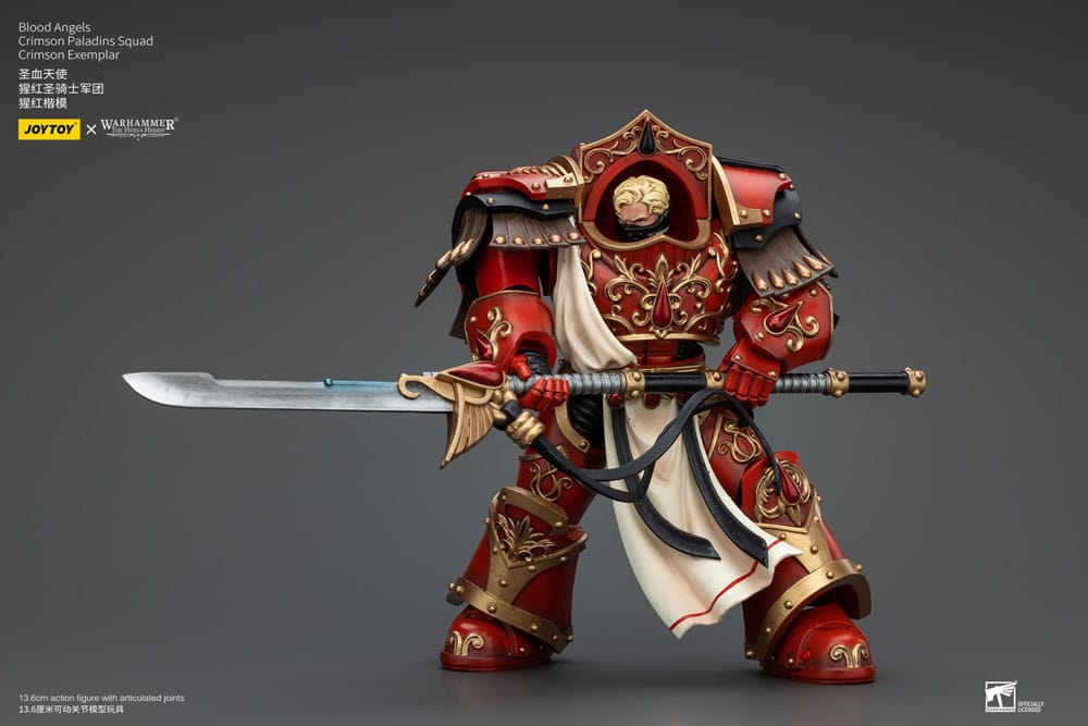 Warhammer The Horus Heresy Actionfigur 1/18 Blood Angels Crimson Paladins Squad Crimson Exemplar 14 cm    - Versand: 5-7 Tage nach Bestellung
