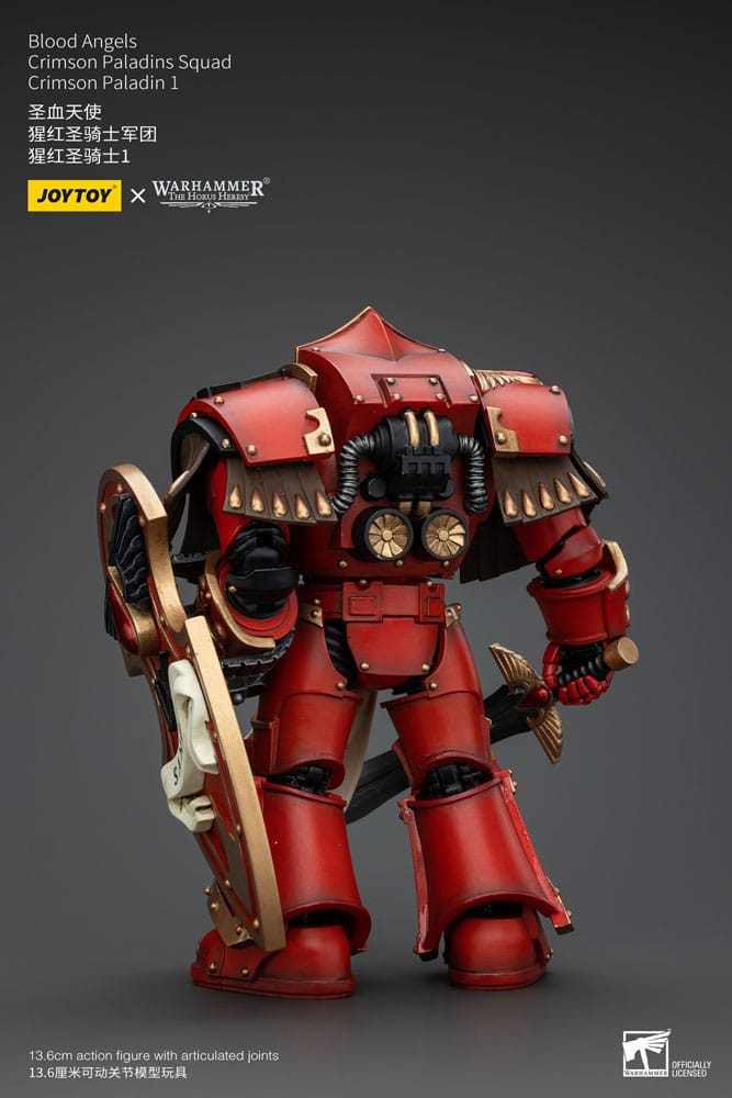 Warhammer The Horus Heresy Actionfigur 1/18 Blood Angels Crimson Paladins Squad Crimson Paladin 1 14 cm    - Versand: 5-7 Tage nach Bestellung