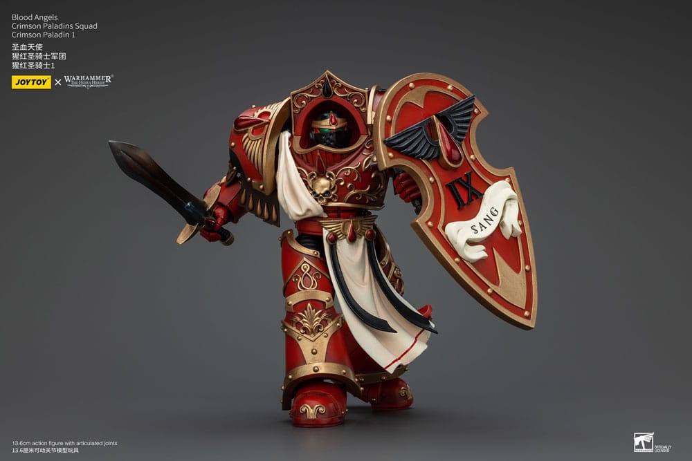 Warhammer The Horus Heresy Actionfigur 1/18 Blood Angels Crimson Paladins Squad Crimson Paladin 1 14 cm    - Versand: 5-7 Tage nach Bestellung