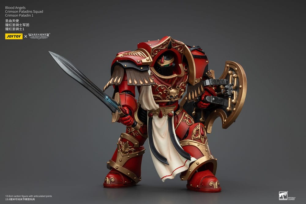 Warhammer The Horus Heresy Actionfigur 1/18 Blood Angels Crimson Paladins Squad Crimson Paladin 1 14 cm    - Versand: 5-7 Tage nach Bestellung