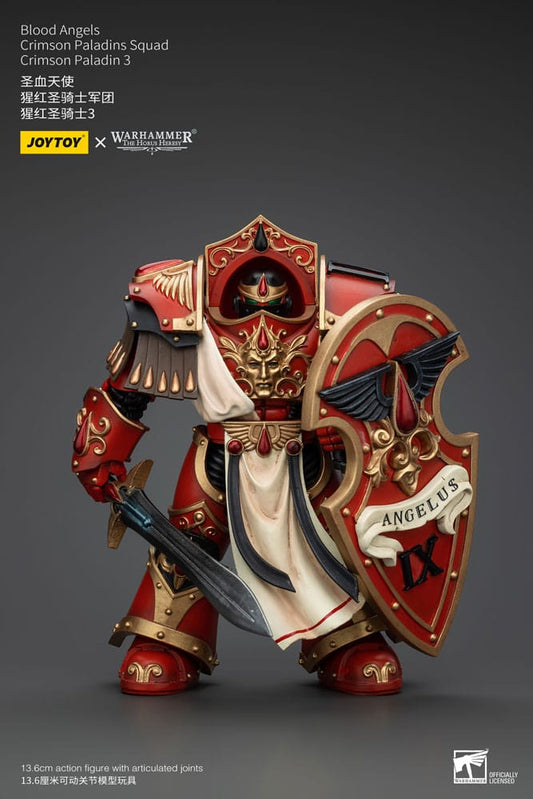 Warhammer The Horus Heresy Actionfigur 1/18 Blood Angels Crimson Paladins Squad Crimson Paladin 3 14 cm    - Versand: 5-7 Tage nach Bestellung