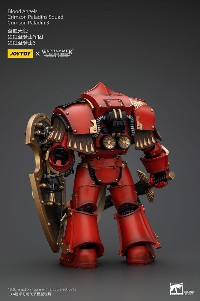 Warhammer The Horus Heresy Actionfigur 1/18 Blood Angels Crimson Paladins Squad Crimson Paladin 3 14 cm    - Versand: 5-7 Tage nach Bestellung