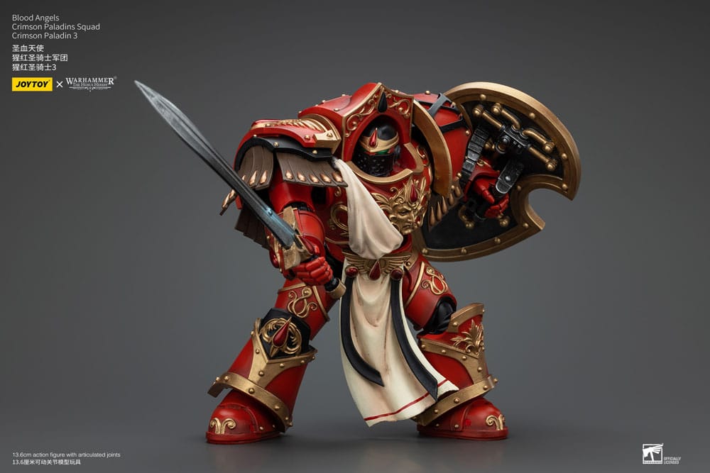 Warhammer The Horus Heresy Actionfigur 1/18 Blood Angels Crimson Paladins Squad Crimson Paladin 3 14 cm    - Versand: 5-7 Tage nach Bestellung