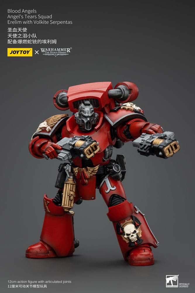 Warhammer The Horus Heresy Actionfigur 1/18 Blood Angels Angel's Tears SquadErelim with Volkite Serpentas 12 cm        - Preorder - ETA: 08.09.2025