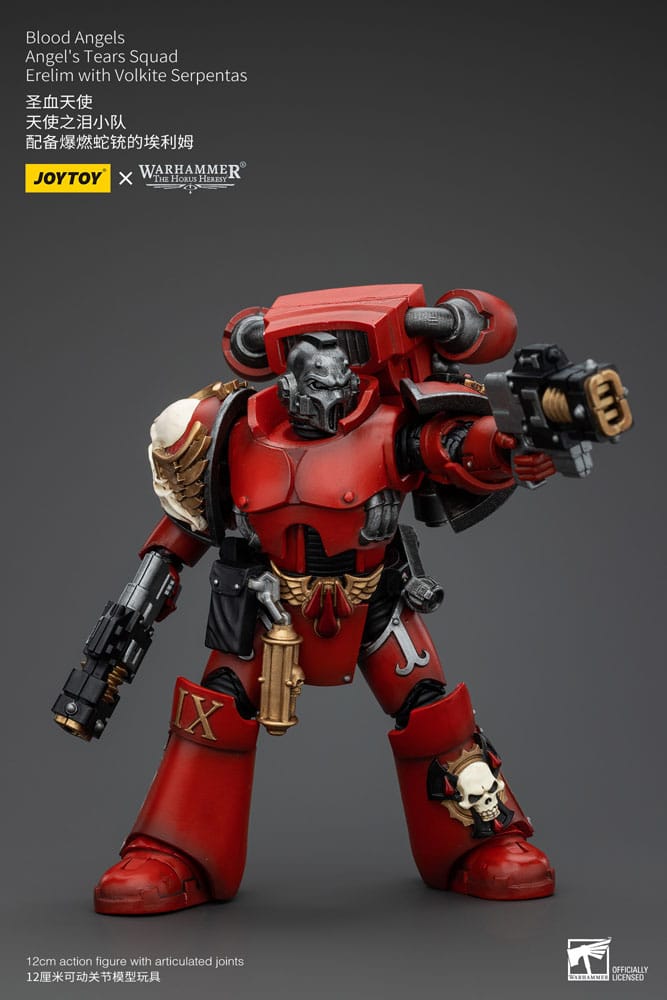 Warhammer The Horus Heresy Actionfigur 1/18 Blood Angels Angel's Tears SquadErelim with Volkite Serpentas 12 cm        - Preorder - ETA: 08.09.2025