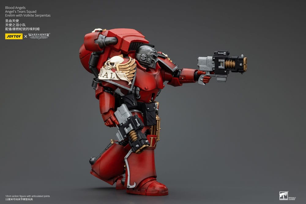 Warhammer The Horus Heresy Actionfigur 1/18 Blood Angels Angel's Tears SquadErelim with Volkite Serpentas 12 cm        - Preorder - ETA: 08.09.2025