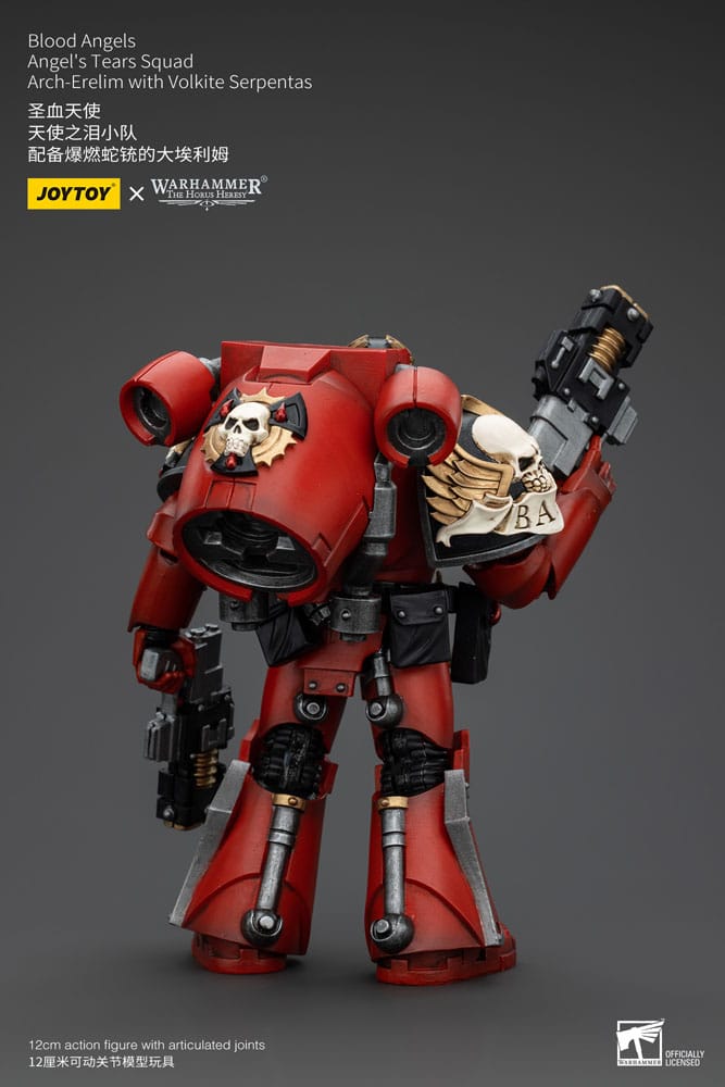 Warhammer The Horus Heresy Actionfigur 1/18 Blood Angels Angel's Tears Squad Arch-Erelim with Volkite Serpentas 12 cm        - Versand: 5-7 Tage nach Bestellung