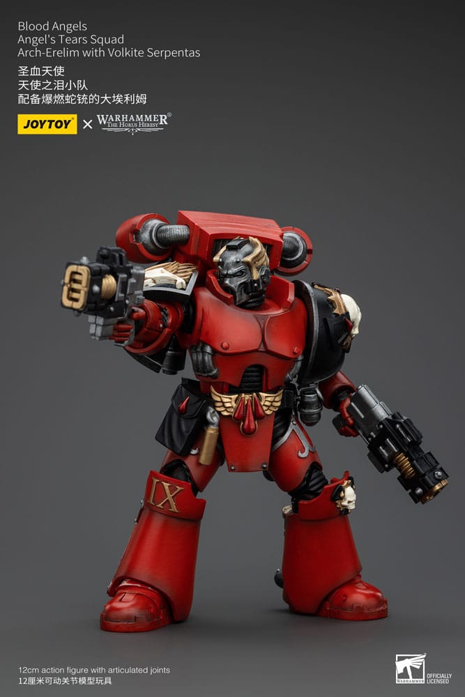 Warhammer The Horus Heresy Actionfigur 1/18 Blood Angels Angel's Tears Squad Arch-Erelim with Volkite Serpentas 12 cm        - Versand: 5-7 Tage nach Bestellung