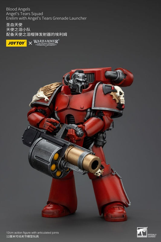 Warhammer The Horus Heresy Actionfigur 1/18 Blood Angels Angel's Tears Squad Erelim with Angel's Tears Grenade Launcher 12 cm        - Versand: 5-7 Tage nach Bestellung