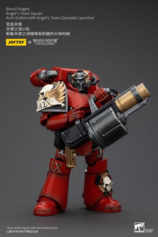 Warhammer The Horus Heresy Actionfigur 1/18 Blood Angels Angel's Tears Squad Arch-Erelim with Angel's Tears Grenade Launcher 12 cm        - Preorder - ETA: 12.12.2025
