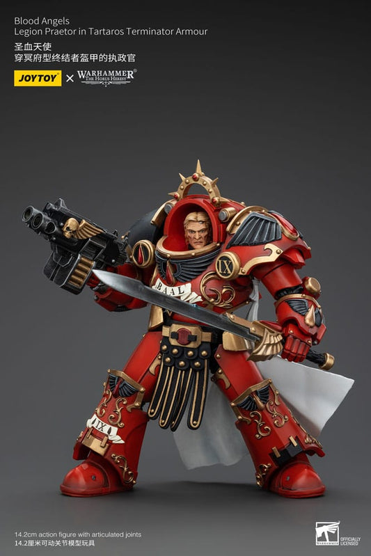 Warhammer The Horus Heresy Actionfigur 1/18 Blood Angels Legion Praetor in Tartaros Terminator Armour 14 cm         - Versand: 5-7 Tage nach Bestellung