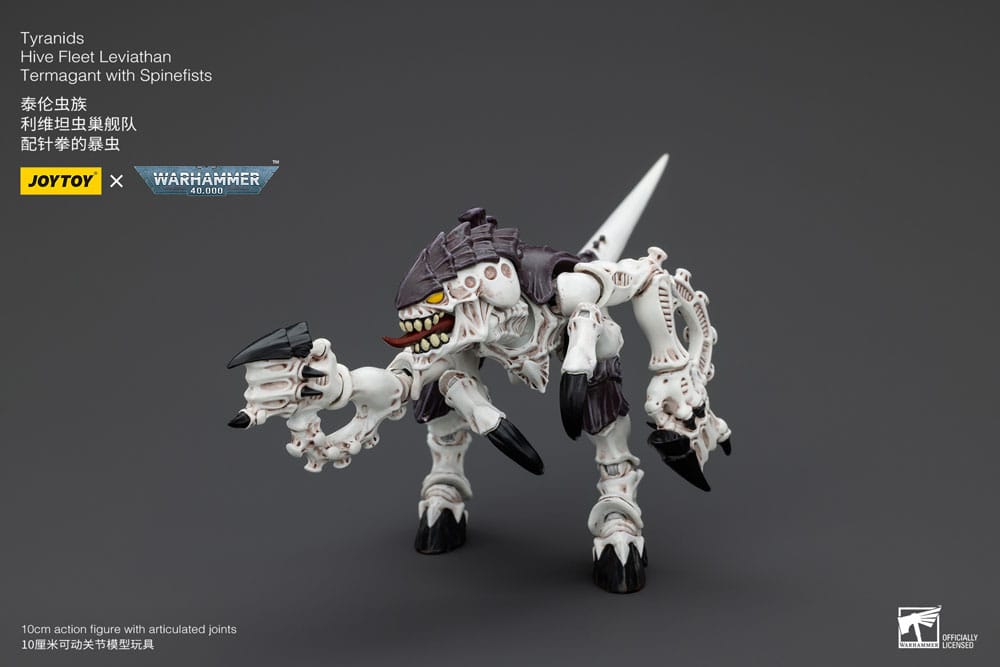 Warhammer 40k Actionfigur 1/18 Tyranids Hive Fleet Leviathan Termagant with Spinefists 10 cm       - Versand: 5-7 Tage nach Bestellung