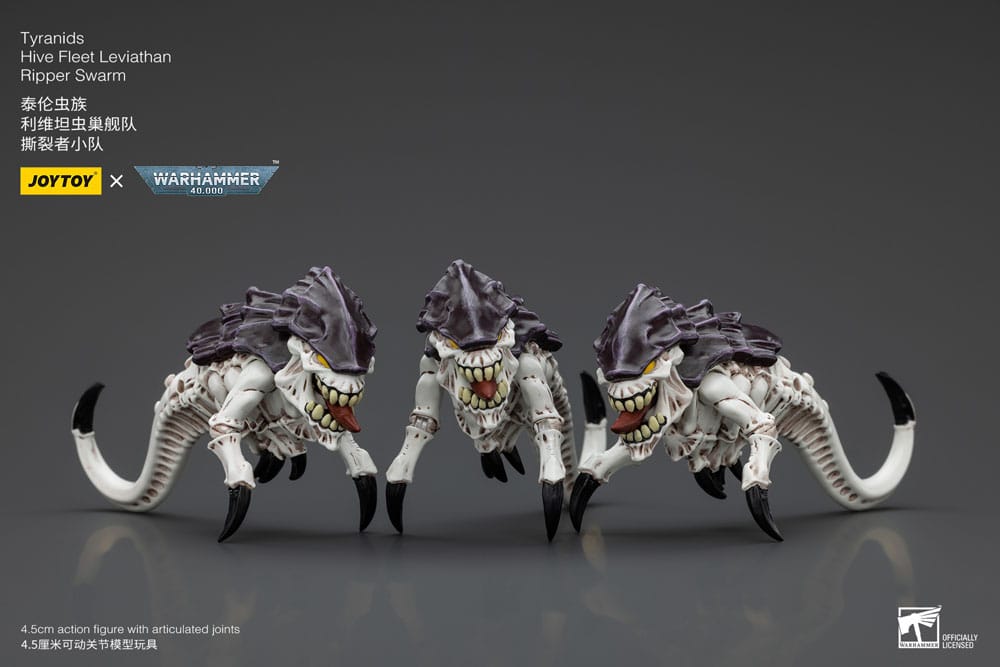 Warhammer 40k Actionfigur 1/18 Tyranids Hive Fleet Leviathan Ripper 5 cm         - Preorder - ETA: 20.11.2025