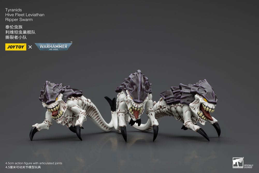 Warhammer 40k Actionfigur 1/18 Tyranids Hive Fleet Leviathan Ripper 5 cm         - Preorder - ETA: 20.11.2025