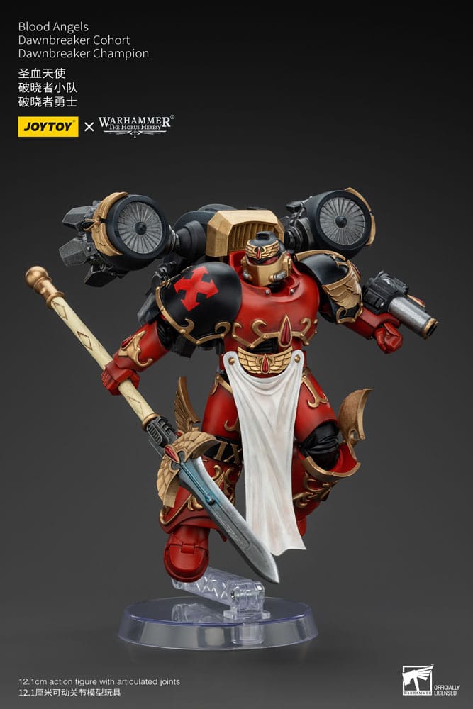 Warhammer The Horus Heresy Actionfigur 1/18 Blood Angels Dawnbreaker Cohort Dawnbreaker Champion 13 cm         - Versand: 5-7 Tage nach Bestellung