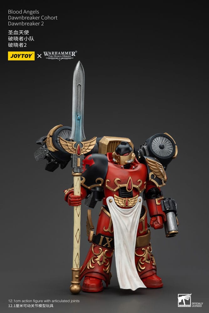 Warhammer The Horus Heresy Actionfigur 1/18 Blood Angels Dawnbreaker Cohort Dawnbreaker 2 13 cm         - Versand: 5-7 Tage nach Bestellung