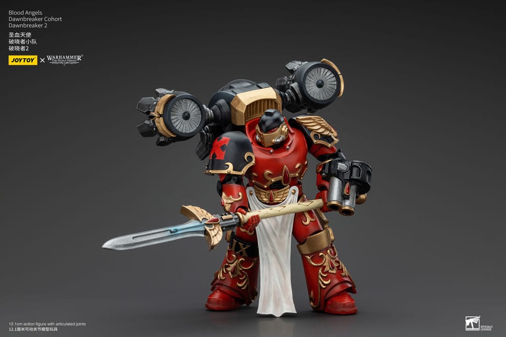 Warhammer The Horus Heresy Actionfigur 1/18 Blood Angels Dawnbreaker Cohort Dawnbreaker 2 13 cm         - Versand: 5-7 Tage nach Bestellung