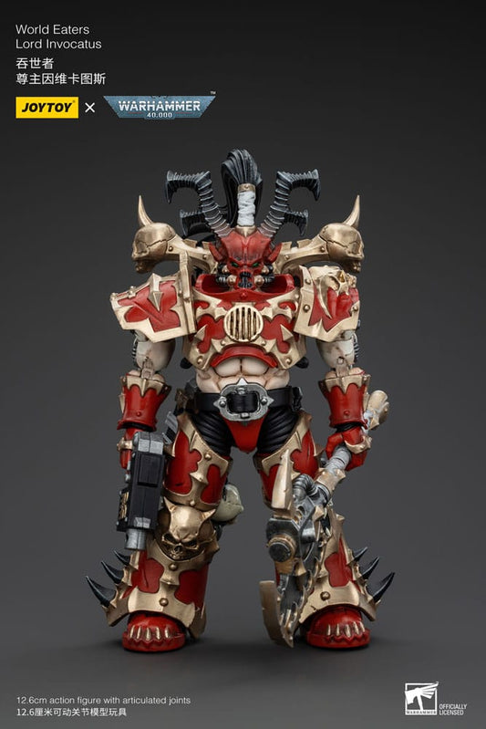 Warhammer 40k Actionfigur 1/18 World Eaters Lord Invocatus 13 cm             - Versand: 5-7 Tage nach Bestellung