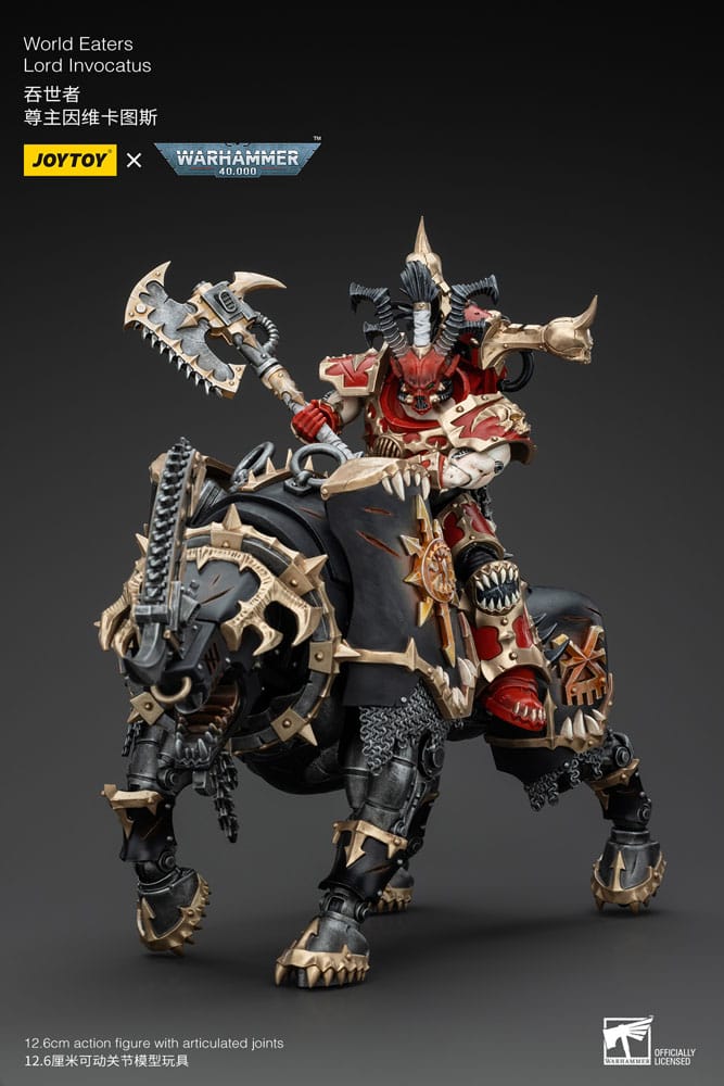 Warhammer 40k Actionfigur 1/18 World Eaters Lord Invocatus 13 cm             - Versand: 5-7 Tage nach Bestellung