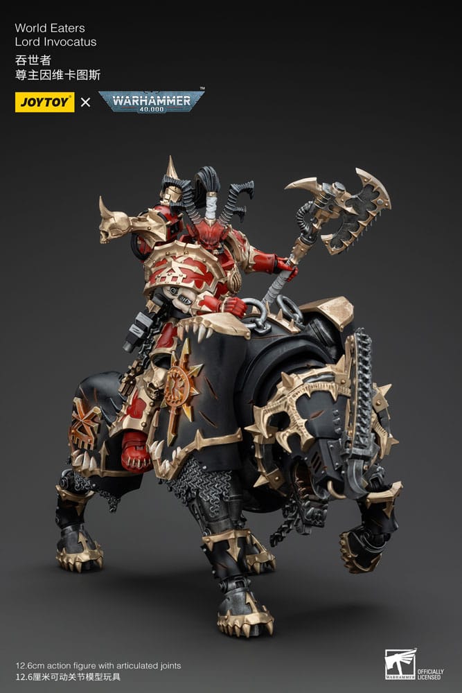 Warhammer 40k Actionfigur 1/18 World Eaters Lord Invocatus 13 cm             - Versand: 5-7 Tage nach Bestellung