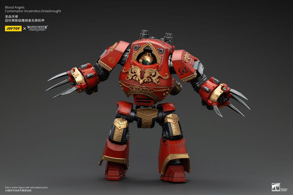 Warhammer The Horus Heresy Actionfigur 1/18 Blood Angels Contemptor-Incaendius Dreadnought 24 cm          - Versand: 5-7 Tage nach Bestellung