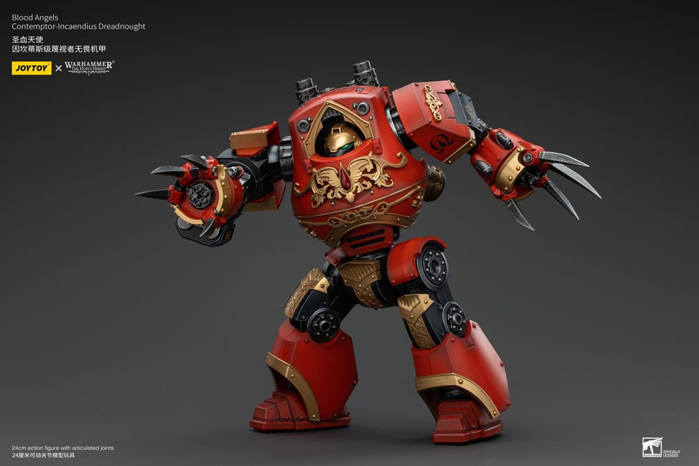 Warhammer The Horus Heresy Actionfigur 1/18 Blood Angels Contemptor-Incaendius Dreadnought 24 cm          - Versand: 5-7 Tage nach Bestellung