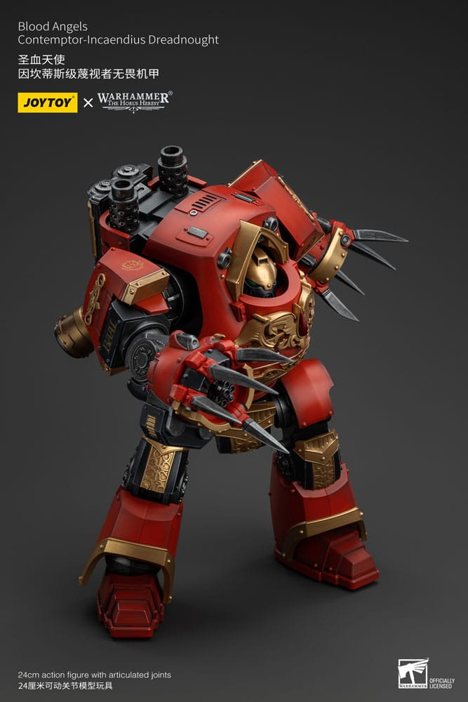 Warhammer The Horus Heresy Actionfigur 1/18 Blood Angels Contemptor-Incaendius Dreadnought 24 cm          - Versand: 5-7 Tage nach Bestellung