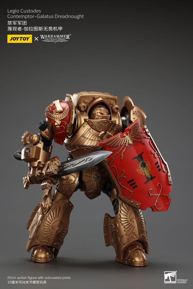 Warhammer The Horus Heresy Action Figure Legio Custodes Contemptor-Galatus Dreadnought 25 cm - Versand: 5-7 Tage nach Bestellung