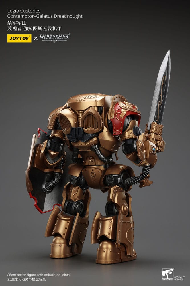 Warhammer The Horus Heresy Action Figure Legio Custodes Contemptor-Galatus Dreadnought 25 cm - Versand: 5-7 Tage nach Bestellung