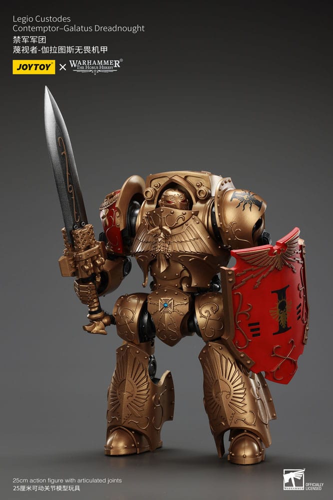 Warhammer The Horus Heresy Action Figure Legio Custodes Contemptor-Galatus Dreadnought 25 cm - Versand: 5-7 Tage nach Bestellung