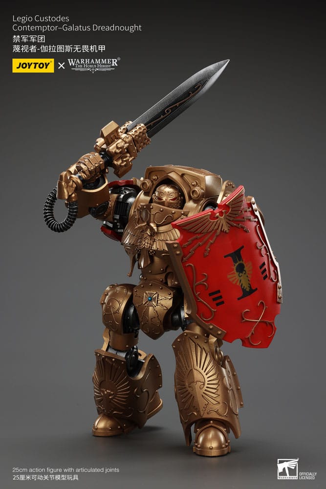 Warhammer The Horus Heresy Action Figure Legio Custodes Contemptor-Galatus Dreadnought 25 cm - Versand: 5-7 Tage nach Bestellung
