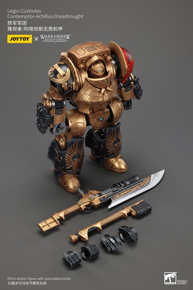 Warhammer The Horus Heresy Actionfigur Legio Custodes Contemptor-Achillus Dreadnought 25 cm - Versand: 5-7 Tage nach Bestellung