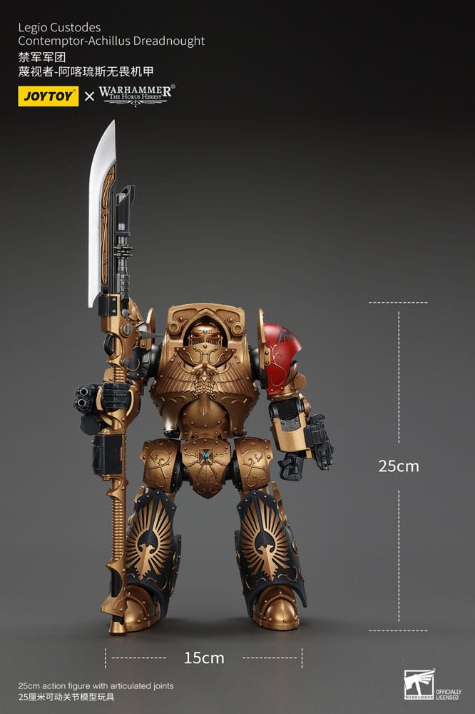 Warhammer The Horus Heresy Actionfigur Legio Custodes Contemptor-Achillus Dreadnought 25 cm - Versand: 5-7 Tage nach Bestellung