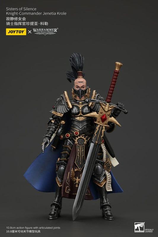 Warhammer The Horus Heresy Actionfigur Sisters of SilenceKnight-Commander Jenetia Krole 19 cm - Versand: 5-7 Tage nach Bestellung