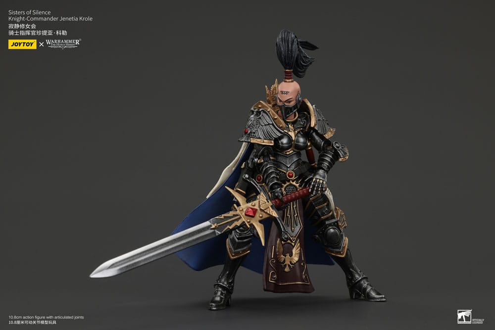 Warhammer The Horus Heresy Actionfigur Sisters of SilenceKnight-Commander Jenetia Krole 19 cm - Versand: 5-7 Tage nach Bestellung