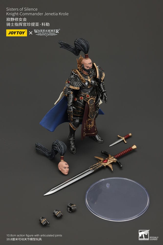 Warhammer The Horus Heresy Actionfigur Sisters of SilenceKnight-Commander Jenetia Krole 19 cm - Versand: 5-7 Tage nach Bestellung